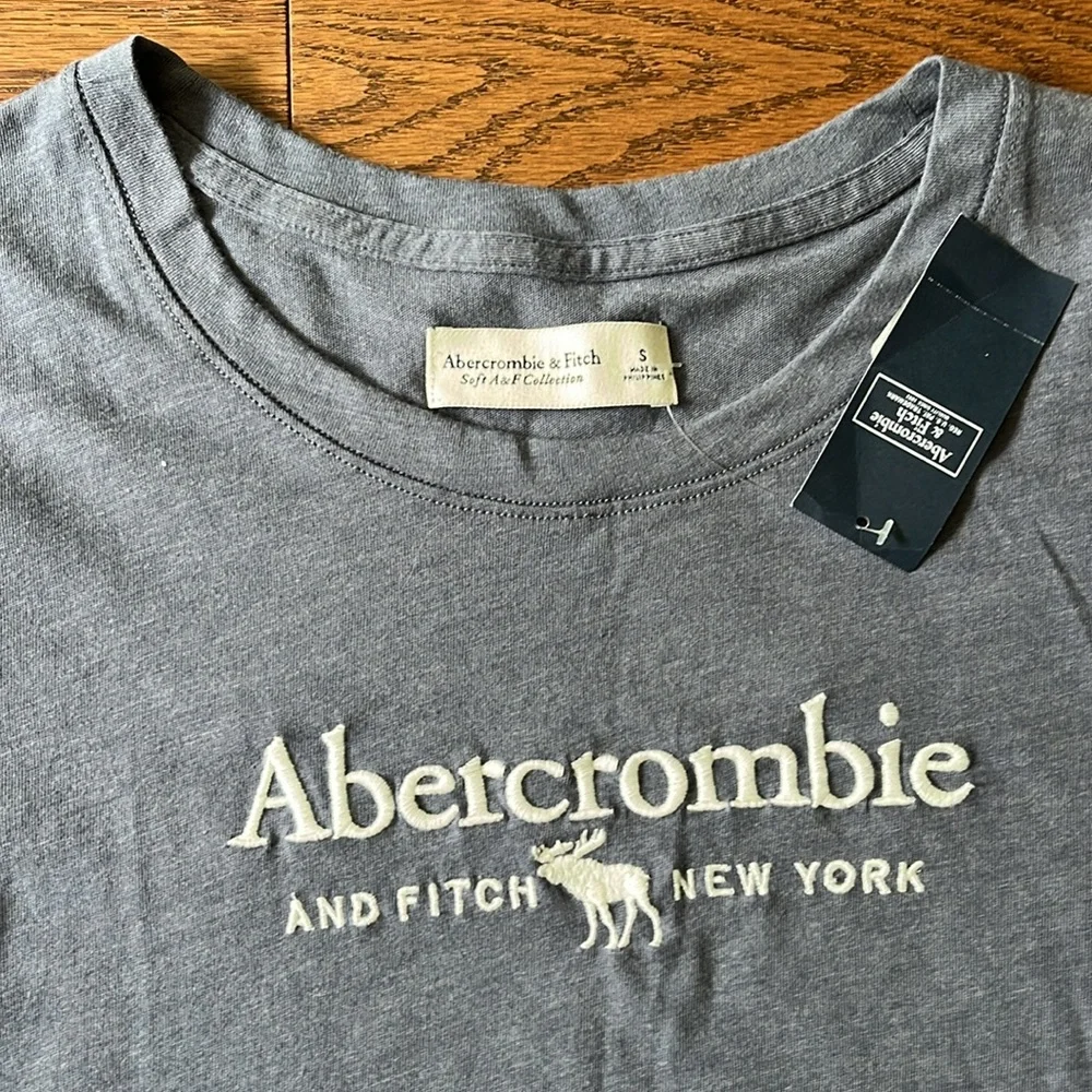 Abercrombie and Fitch Blue Shirt. - Picture 2 of 6